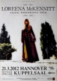 McKENNITT, LOREENA - 2012 - Plakat - Celtic Footprints - Poster - Hannover