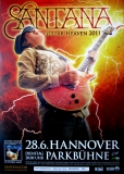 SANTANA - 2011 - Plakat - In Concert - Guitar Heaven Tour - Poster - Hannover
