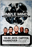 SIMPLE MINDS - 2015 - Live In Concert - Big Music Tour - Poster - Hannover