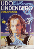 LINDENBERG, UDO - 1985 - Live In Concert - Sndenknall Tour - Poster - Essen
