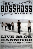BOSSHOSS - 2009 - Live In Concert - Do Or Die Tour - Poster - Hannover
