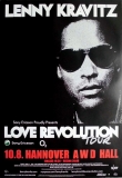 KRAVITZ, LENNY - 2008 - In Concert - Love Revolution Tour - Poster - Hannover