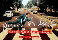 McCARTNEY, PAUL - BEATLES - 1993 - Promoplakat - Paul is Live - Poster