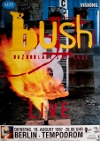 BUSH - 1997 - Live In Concert - Razorblades Suitcase Tour - Poster - Berlin