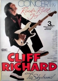 RICHARD, CLIFF - 1979 - In Concert - Rock n Roll Joy Tour - Poster - Mannheim