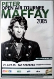 MAFFAY, PETER - 2005 - Live In Concert - Open Air Tour - Poster - Bad Segeberg