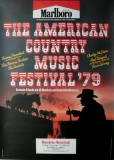 AMERICAN COUNTRY FESTIVAL - 1979 - Osbourne Brothers - Poster - Mannheim