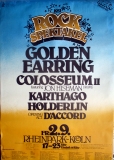 ROCK SPEKTAKEL - 1977 - Plakat - Golden Earring - Colosseum - Poster - Kln