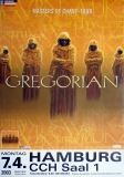 GREGORIAN - 2003 - Plakat - Master of Chant Tour - Poster - Hamburg