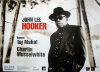 HOOKER, JOHN LEE - 2000 - Live In Concert - Taj Mahal - Tourposter - Berlin