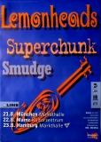LEMONHEADS - 1994 - Superchunk - Smudge - In Concert Tour - Poster