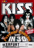 KISS - 1999 - Plakat - In Concert - Psycho Circus Tour - Poster - Erfurt