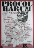 PROCOL HARUM - 1976 - Tourplakat - Concert - Kieser - Poster - Frankfurt - B
