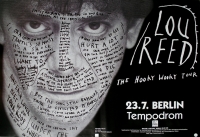REED, LOU - VELVET UNDERGROUND - 1996 - Live In Concert - Poster - Berlin