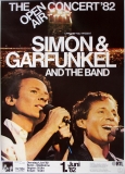 SIMON & GARFUNKEL - 1982 - Konzertplakat - Open Air - Tourposter - Berlin