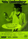 LINDENBERG, UDO - 1988 - In Concert - Rhein In Flammen - Poster - Koenigs