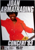 ARMATRADING, JOAN - 1983 - Plakat - Live In Concert Tour - Poster - Ludwigshafen