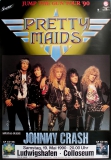 PRETTY MAIDS - 1990 - In Concert - Jump the Gun Tour - Poster - Ludwigshafen