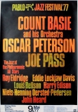 PABLO JAZZ FESTIVAL - 1977 - Count Basie - Oscar Peterson - Poster - Mannheim