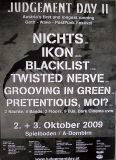 JUDGEMENT DAY II - 2009 - Nichts - Ikon - Twisted Nerve - Poster - Dornbrin
