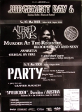 JUDGEMENT DAY 6 - 2003 - Konzertplakat - Altered States - Poster - Dornbrin