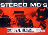 STEREO MCS - 1992 - Plakat - In Concert - Connected Tour - Poster - Berlin