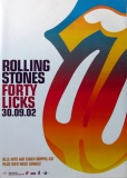 ROLLING STONES - 2002-09-02 - Promotion - Plakat - Fourty Licks - Poster