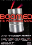 BOOMED - PERCUSSION SHOW - 2003 - Plakat - Poster - Dsseldorf***