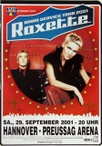 ROXETTE - 2001 - Plakat - Concert - Room Service Tour - Poster - Hannover