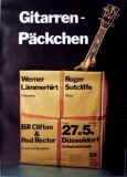 GITARREN PCKCHEN - 1977 - Concert - Lmmerhirt - Sutcliffe - Clifton - Poster