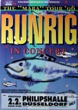 RUNRIG - 1996 - Konzertplakat - Concert - Mara - Tourposter - Dsseldorf
