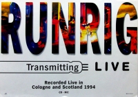 RUNRIG - 1994 - Promotion - Plakat - Transmitting - Poster