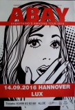 ABAY - 2016 - In Concert - Everythings Amazing Tour - Poster - Hannover