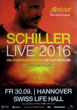 SCHILLER - 2016 - Live In Concert - Future Tour - Poster - Hannover