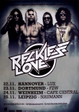 RECKLESS LOVE - 2016 - Plakat - In Concert - Invader Tour - Poster