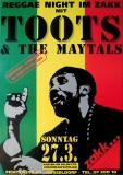 TOOTS AND THE MAYTALS - 1994 - Konzertplakat - Tourposter - Dsseldorf