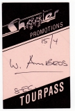 AMBROS, WOLFGANG - 1988 - Tourpass - Gewitter