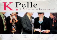 K PELLE BLUESBAND - 1995 - In Concert Tour - Poster - Signiert / Autogramme