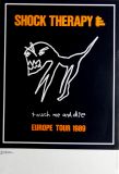 SHOCK THERAPY - 1989 - In Concert - Touch me and Die Tour - Poster