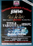 GERMAN KULTROCK - 2015 - In Concert - Jane - Scorpions - Tarantula - Poster