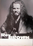 REV BROWN - 1993 - Live In Concert - Bare in Change Tour - Poster