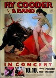 COODER, RY - 1980 - Plakat - In Concert - Borderline Tour - Poster - Düsseldorf