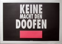 KEINE MACHT DEN DOOFEN - 1991 - Promotion - Plakat - Poster
