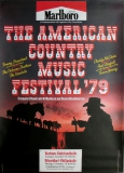 AMERICAN COUNTRY FESTIVAL - 1979 - Osbourne Brothers - Poster - Dsseldorf***