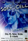 SOFT CELL - MARC ALMOND - 2001 - In Concert - Reunion Tour - Poster - Kln