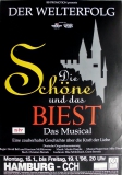 DIE SCHNE UND DAS BIEST - 1996 - Plakat - Musical - Poster - Hamburg