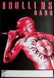 ROLLINS, HENRY - BLACK FLAG - 1991 - Plakat - Live In Concert Tour - Poster