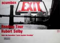 SELBY, HUNERT - 1990 - Plakat - Letzte Ausfahrt Brooklyn - Lesetour - Poster
