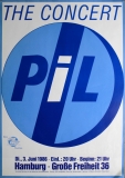 PUBLIC IMAGE - P.I.L. - 1986 - Sex Pistols - In Concert Tour - Poster - Hamburg