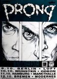 PRONG - 1989 - Plakat - Live In Concert - Beg to Differ Tour - Poster
